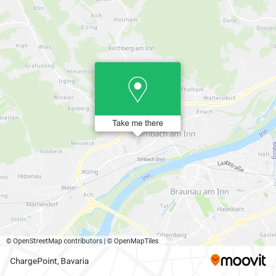 Карта ChargePoint