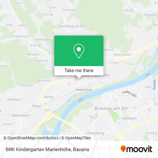 BRK Kindergarten Marienhöhe map