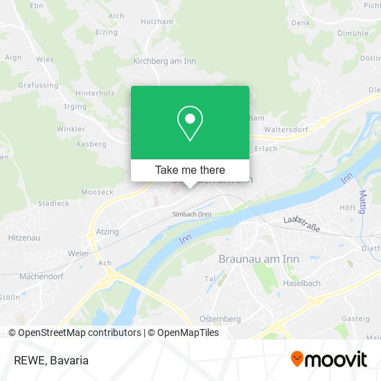 REWE map