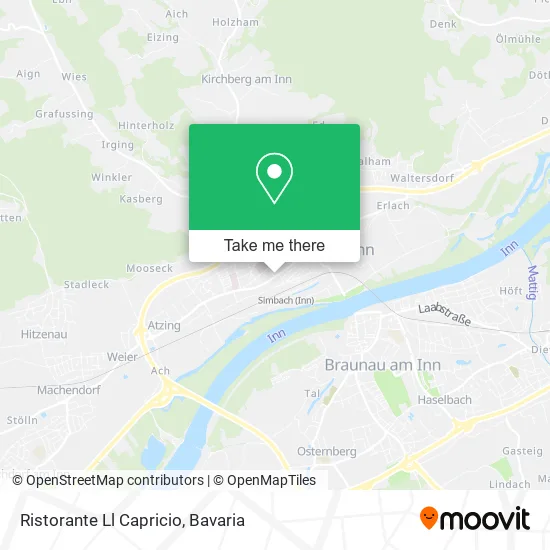 Карта Ristorante Ll Capricio