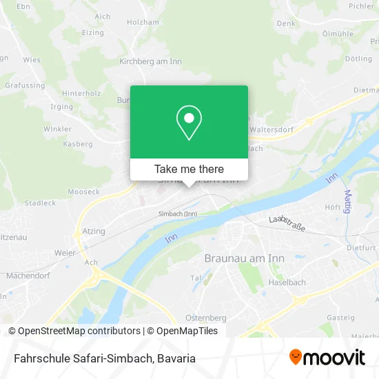 Карта Fahrschule Safari-Simbach