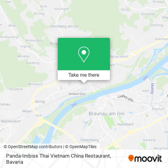 Panda-Imbiss Thai Vietnam China Restaurant map