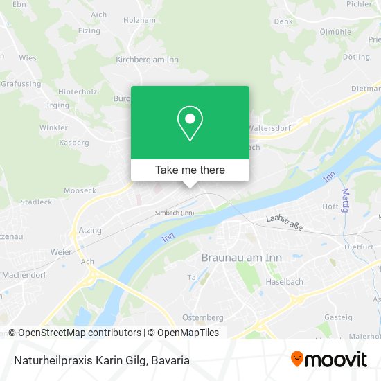 Naturheilpraxis Karin Gilg map