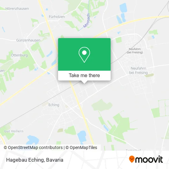 Карта Hagebau Eching