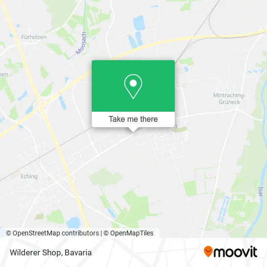Wilderer Shop map