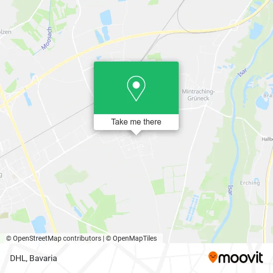 Карта DHL