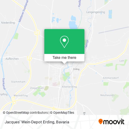 Jacques' Wein-Depot Erding map