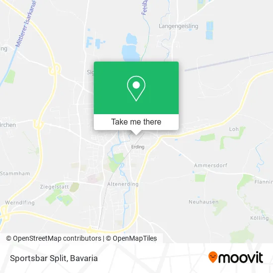 Карта Sportsbar Split