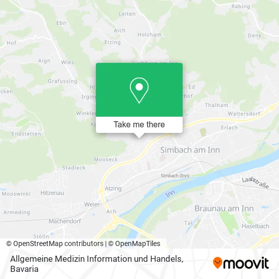 Карта Allgemeine Medizin Information und Handels