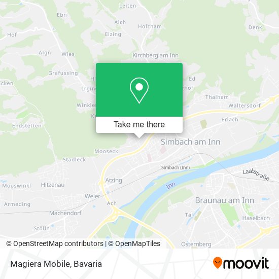 Magiera Mobile map