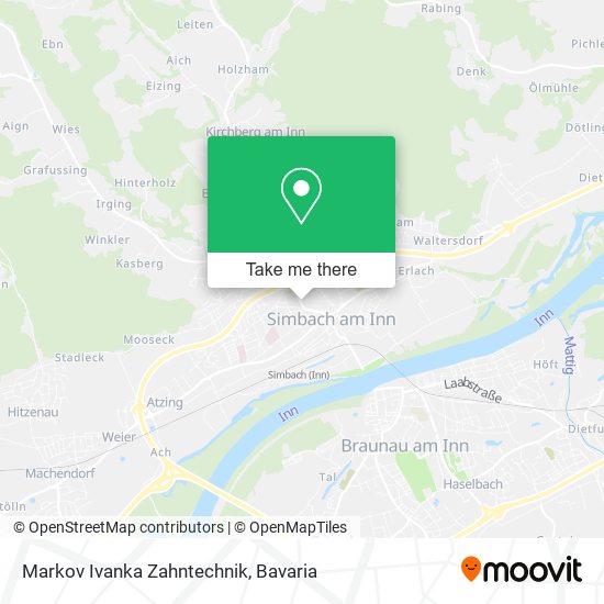 Markov Ivanka Zahntechnik map