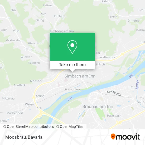 Карта Moosbräu