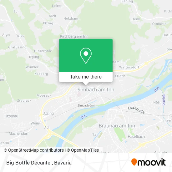 Карта Big Bottle Decanter