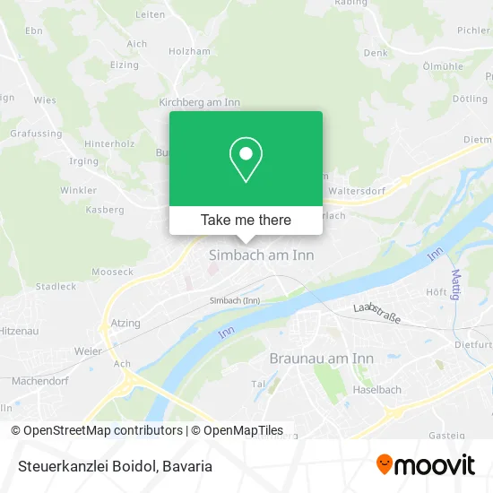 Карта Steuerkanzlei Boidol