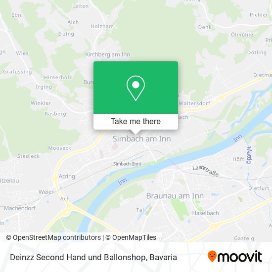 Deinzz Second Hand und Ballonshop map
