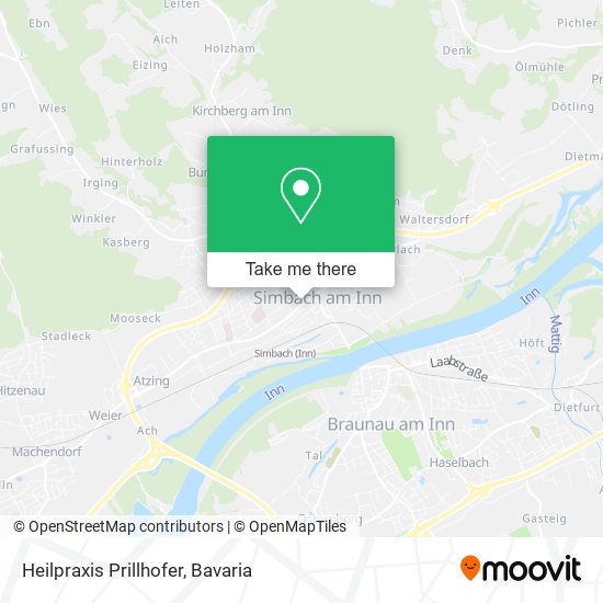 Heilpraxis Prillhofer map