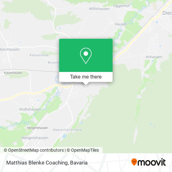 Matthias Blenke Coaching map