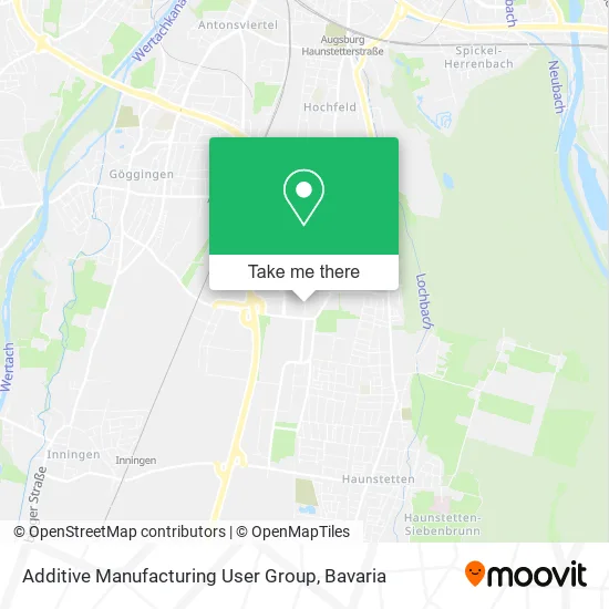 Карта Additive Manufacturing User Group