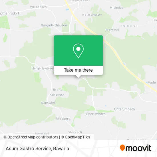 Карта Asum Gastro Service