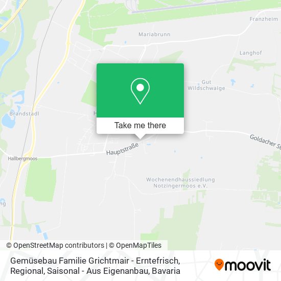 Gemüsebau Familie Grichtmair - Erntefrisch, Regional, Saisonal - Aus Eigenanbau map