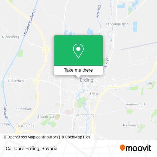 Карта Car Care Erding