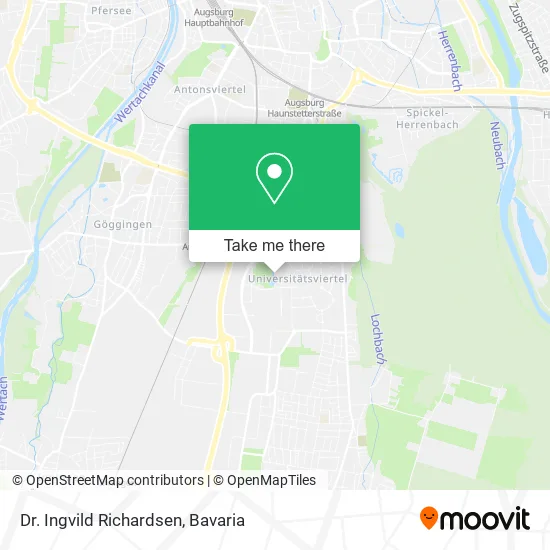 Карта Dr. Ingvild Richardsen