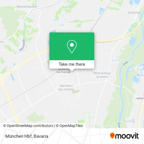 Карта München Hbf