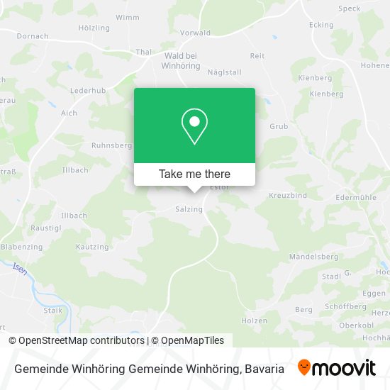 Gemeinde Winhöring Gemeinde Winhöring map