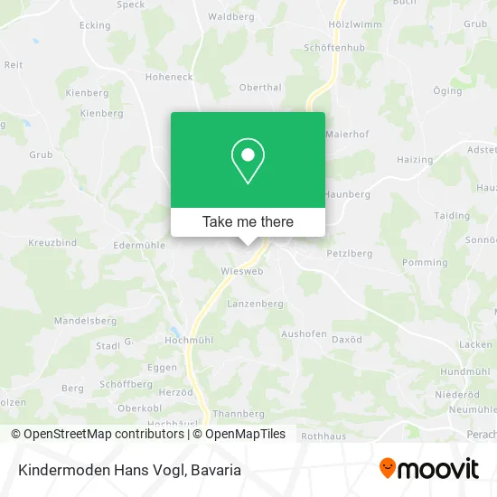 Карта Kindermoden Hans Vogl