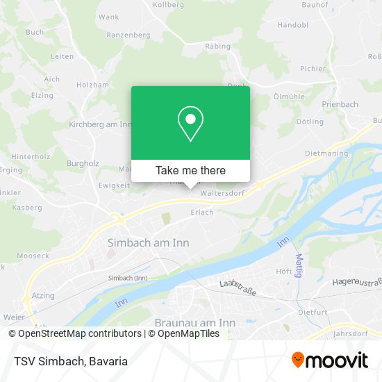 TSV Simbach map