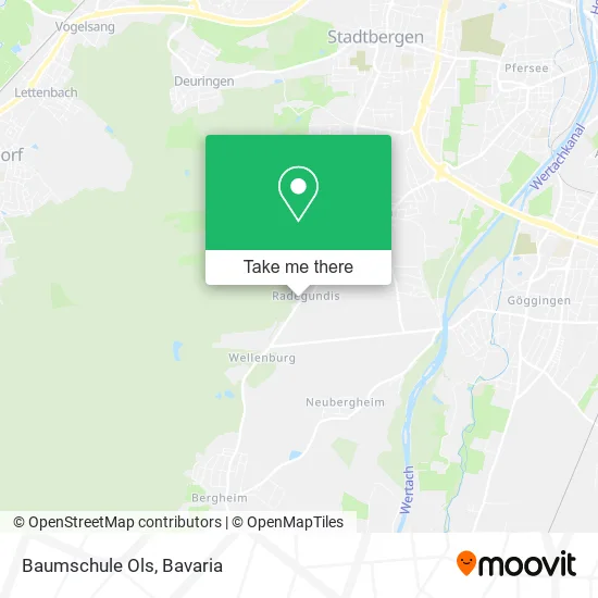 Карта Baumschule Ols