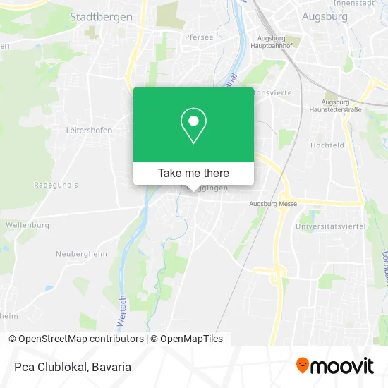 Карта Pca Clublokal