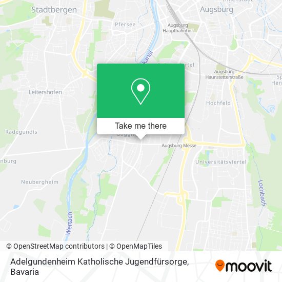 Adelgundenheim Katholische Jugendfürsorge map