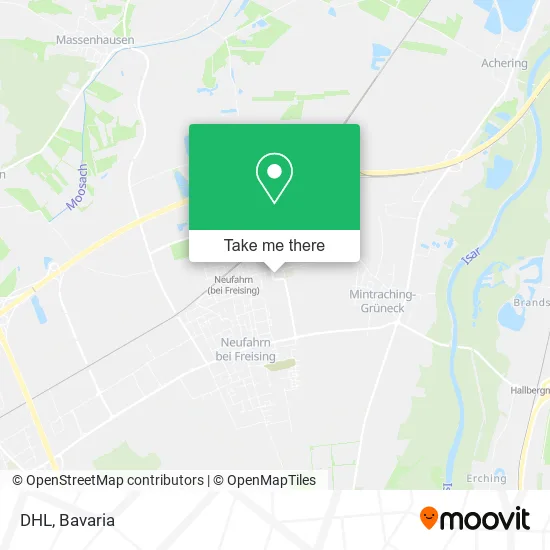 Карта DHL