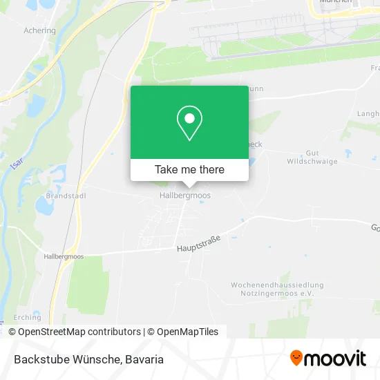Карта Backstube Wünsche