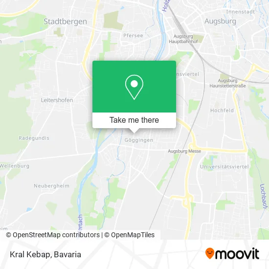 Карта Kral Kebap