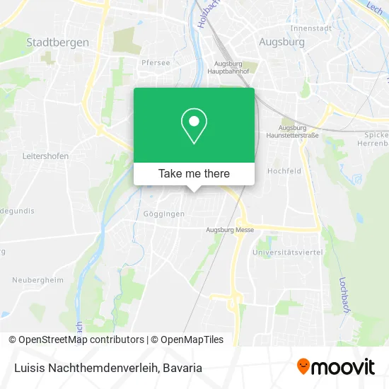 Карта Luisis Nachthemdenverleih