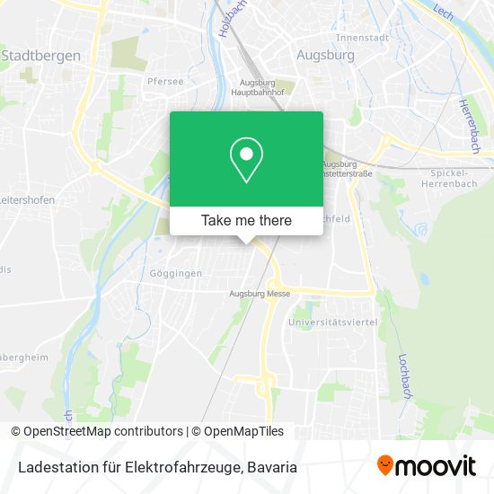 Ladestation für Elektrofahrzeuge map