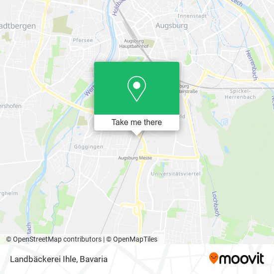 Landbäckerei Ihle map