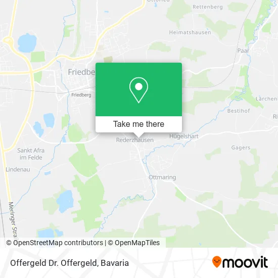 Карта Offergeld Dr. Offergeld