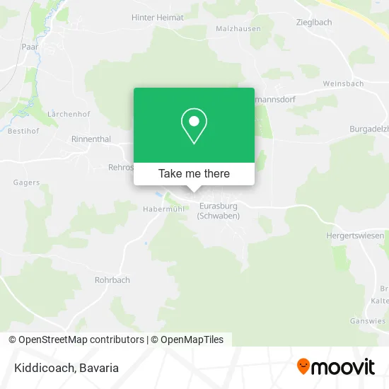 Карта Kiddicoach