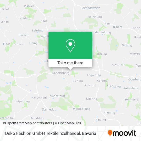 Deko Fashion GmbH Textileinzelhandel map