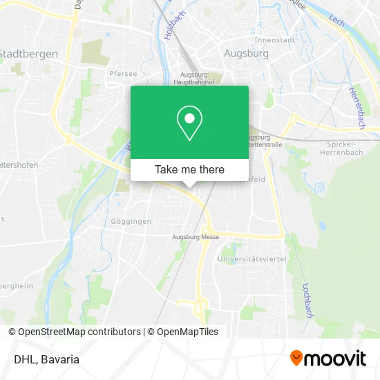 Карта DHL