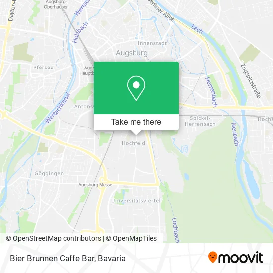 Карта Bier Brunnen Caffe Bar