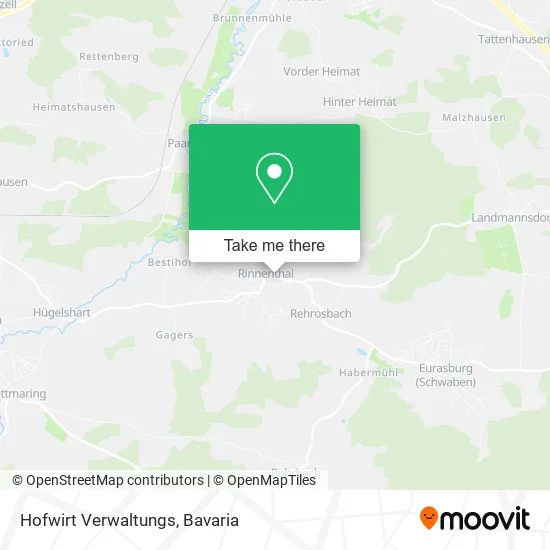 Карта Hofwirt Verwaltungs