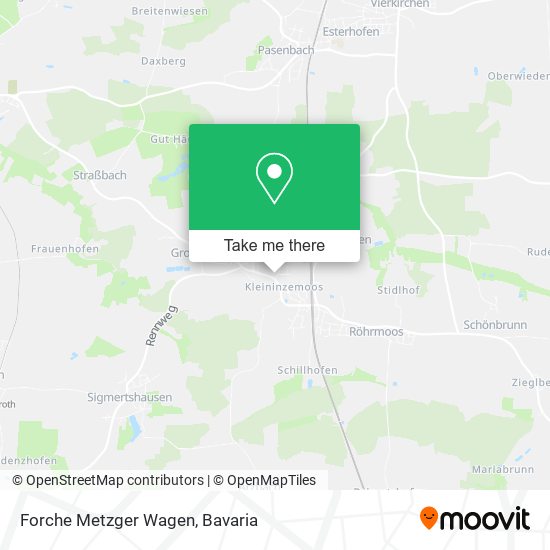Карта Forche Metzger Wagen
