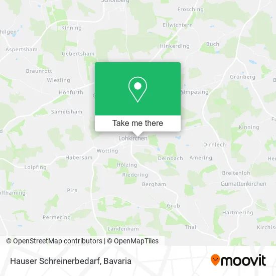 Карта Hauser Schreinerbedarf