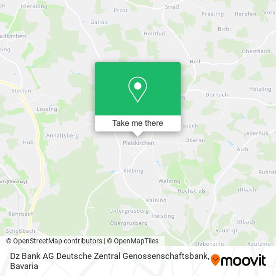 Dz Bank AG Deutsche Zentral Genossenschaftsbank map