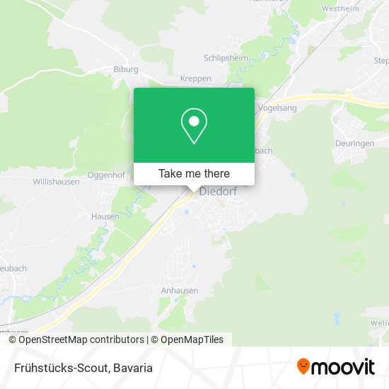 Frühstücks-Scout map
