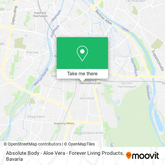 Absolute Body - Aloe Vera - Forever Living Products map